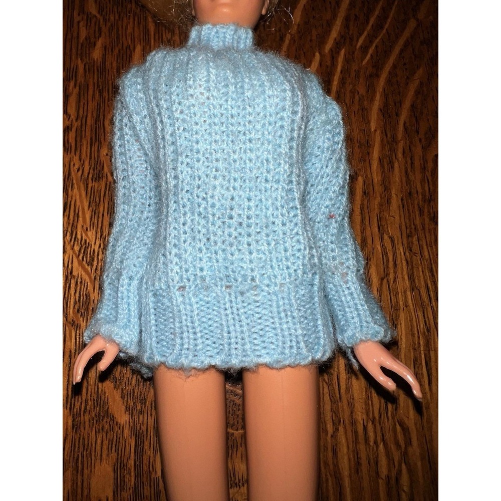 Vintage 1981 Jordache Fashion Doll Sweater Snap Neck Barbie Size 11.5" EUC - Picture 1 of 6